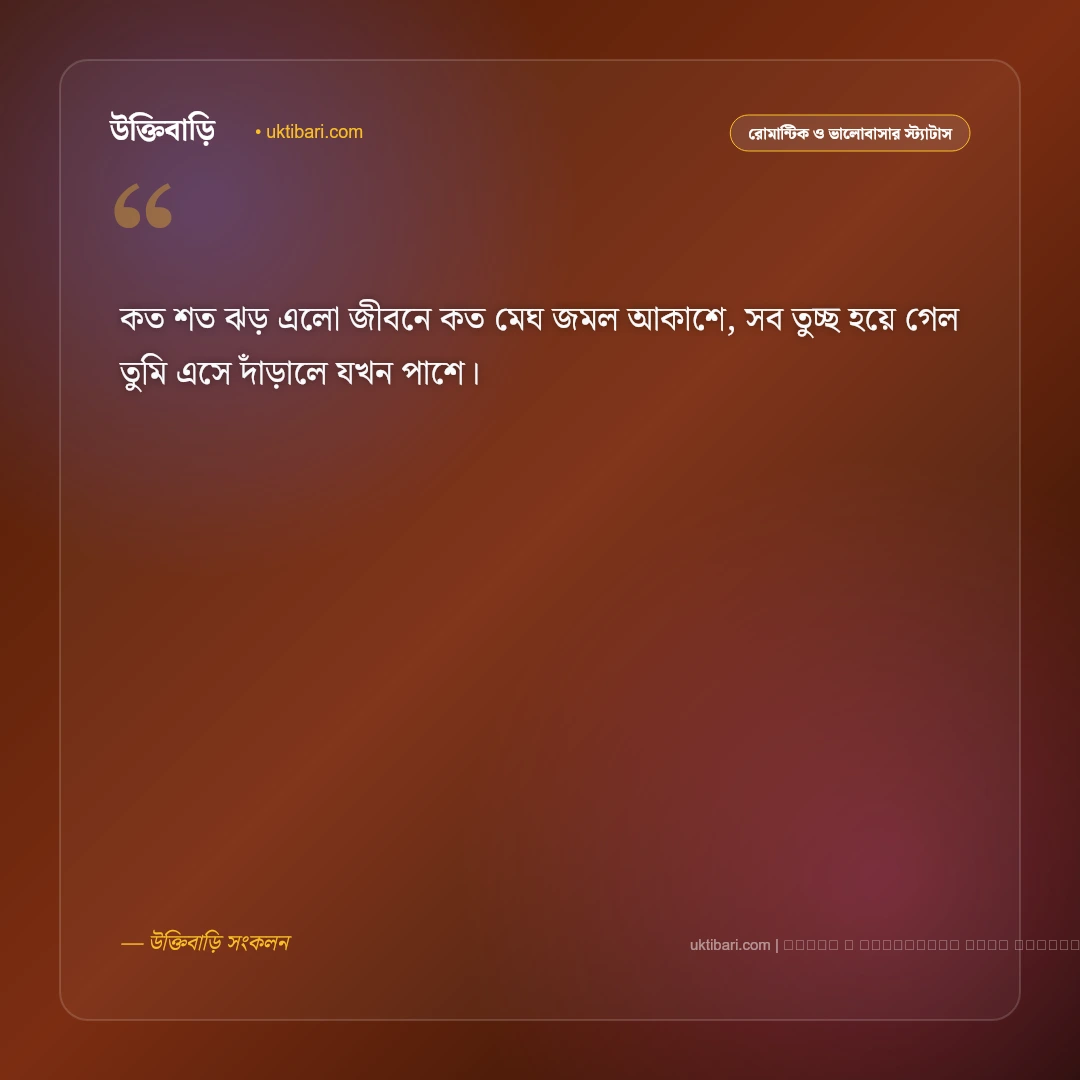 বিবাহ বার্ষিকী নিয়ে ছন্দ ও ভালোবাসার মিষ্টি কবিতা [২০২৬] - ফটো কার্ড 4